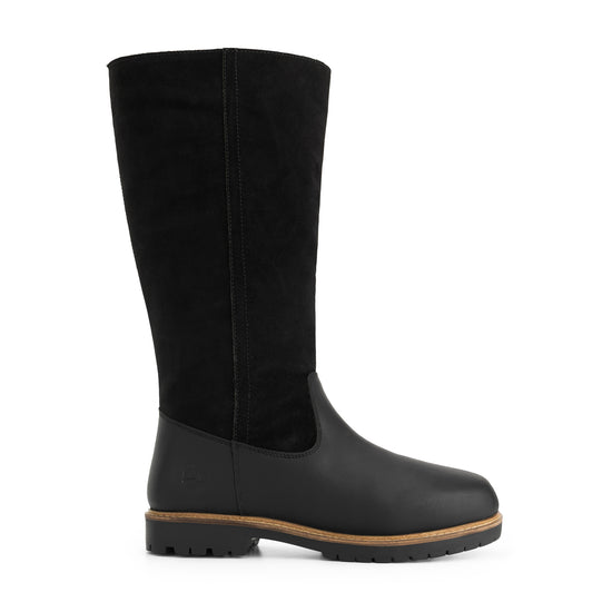 Mossoya Women - Outdoor Boots - Wool-Lined - Black R