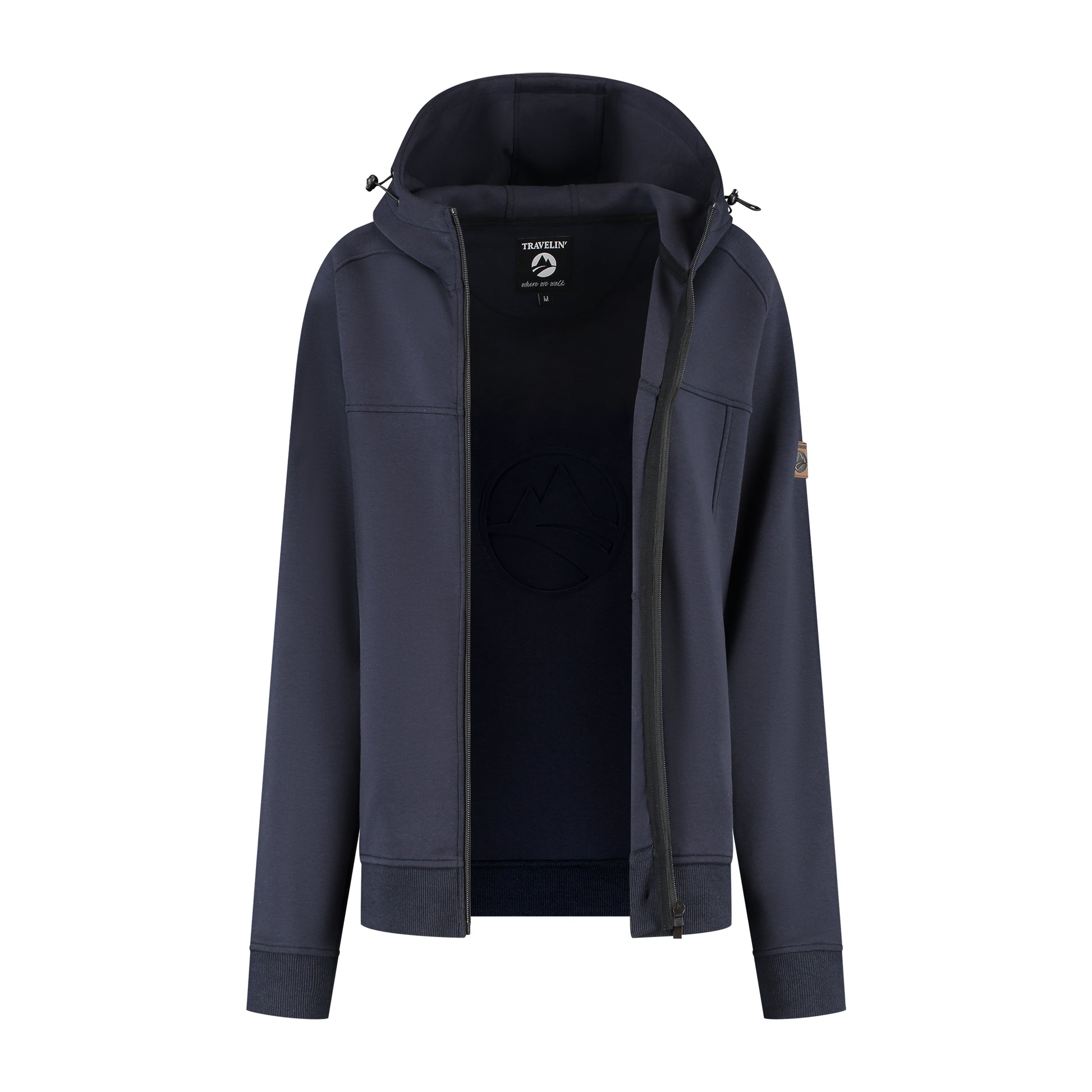 Stine Women - Hooded Cardigan - Sweat - Navy CVO