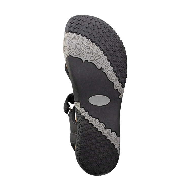 Hasle Women - Hiking sandals - Black UNS