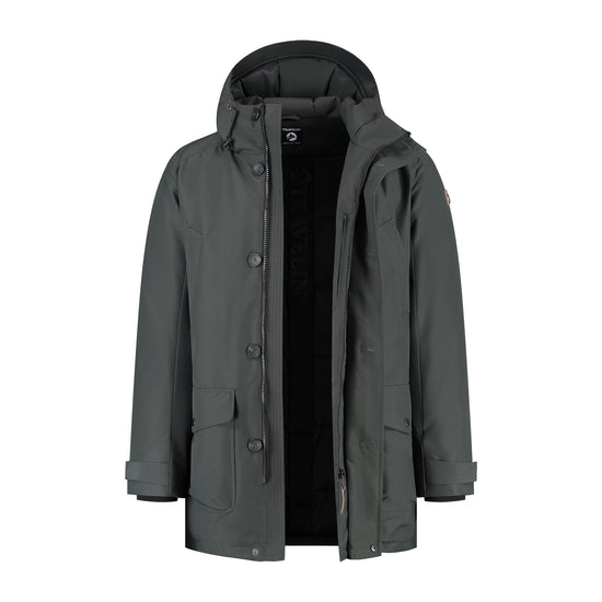 Olav Men - Parka - Waterpoof - Dark grey CVO