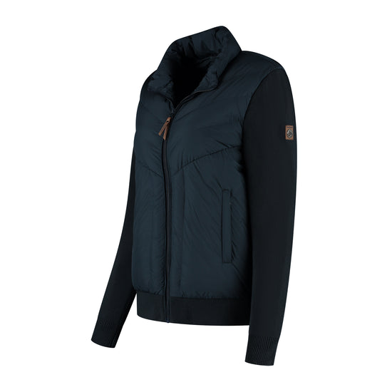 Dana Women - Outdoor cardigan - Padded - Navy FL