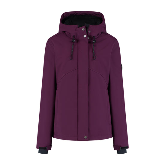 Nykke Women - Softshell Jacket - Waterproof - Purple F