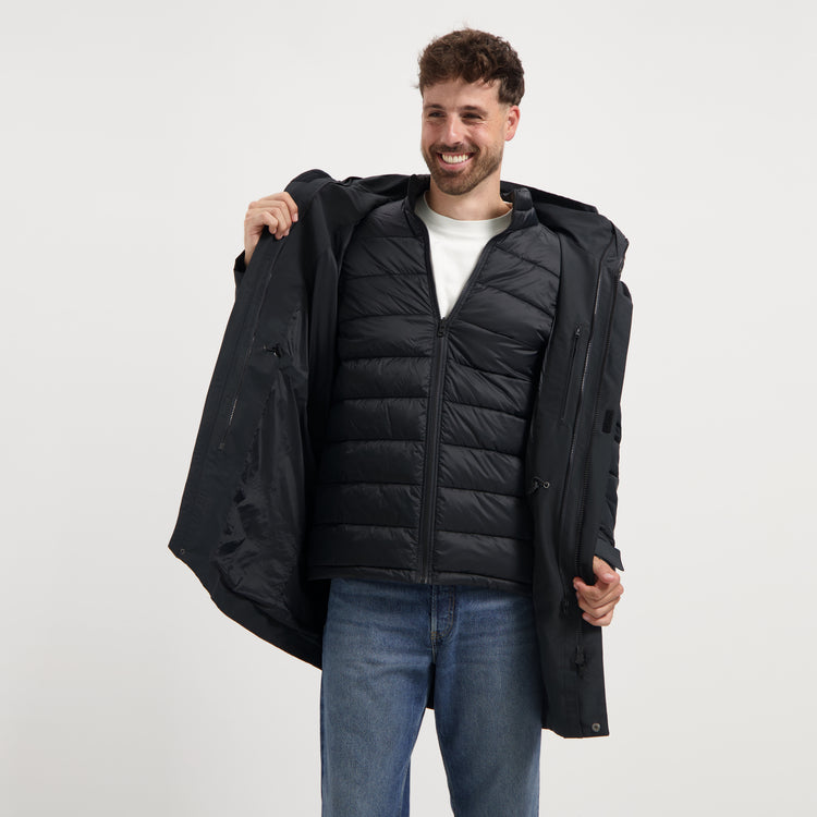 Hoyt Men - 3-in-1 jacket - Waterproof - Black MV