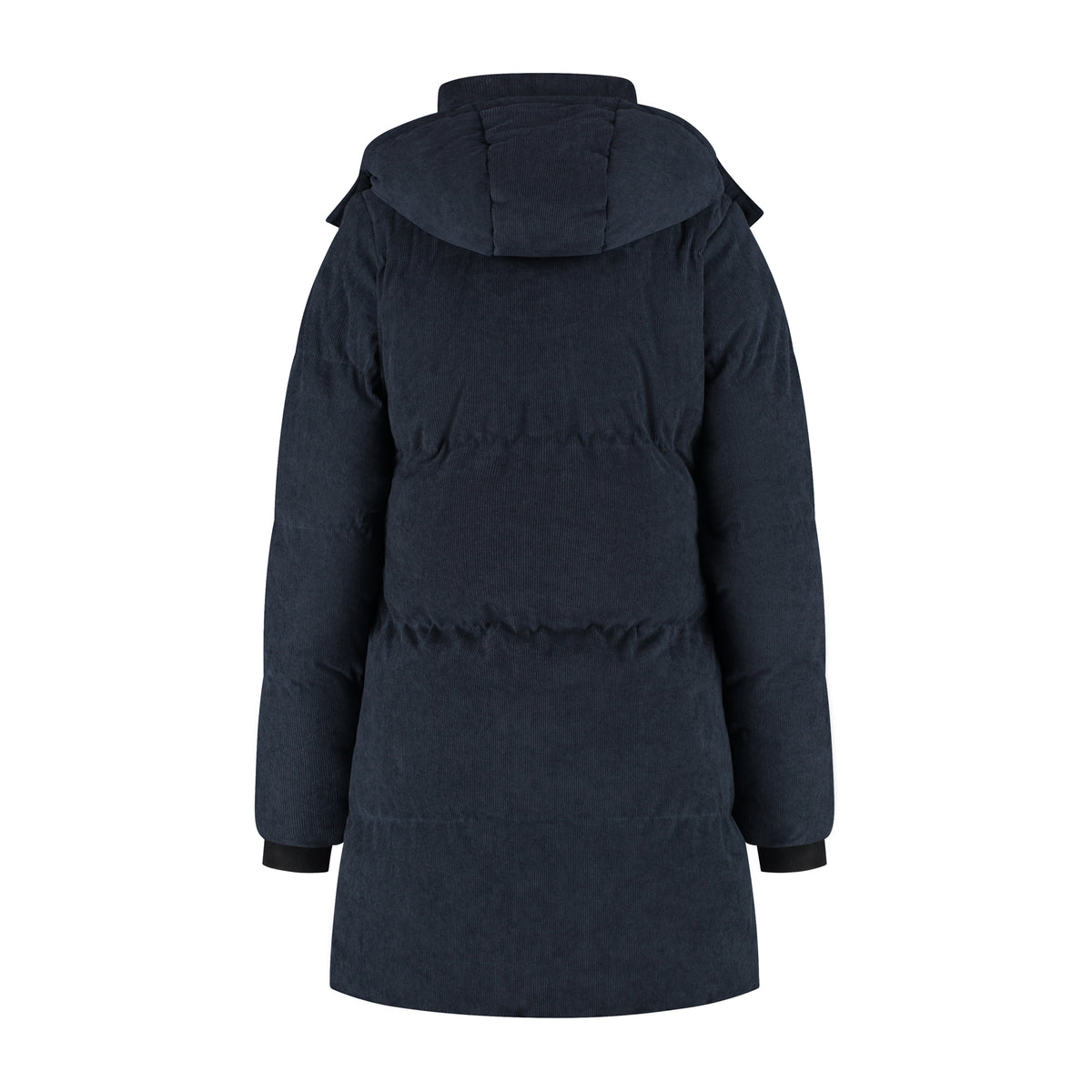 Ulvik Women - Puffer Winter Jacket - Corduroy - Navy B