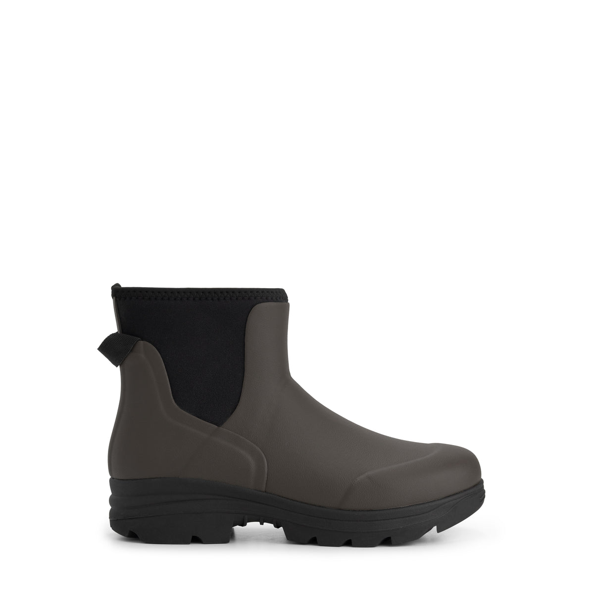 Inari Women - Rubber Ankle Boots - Rain Boots - Dark Brown R