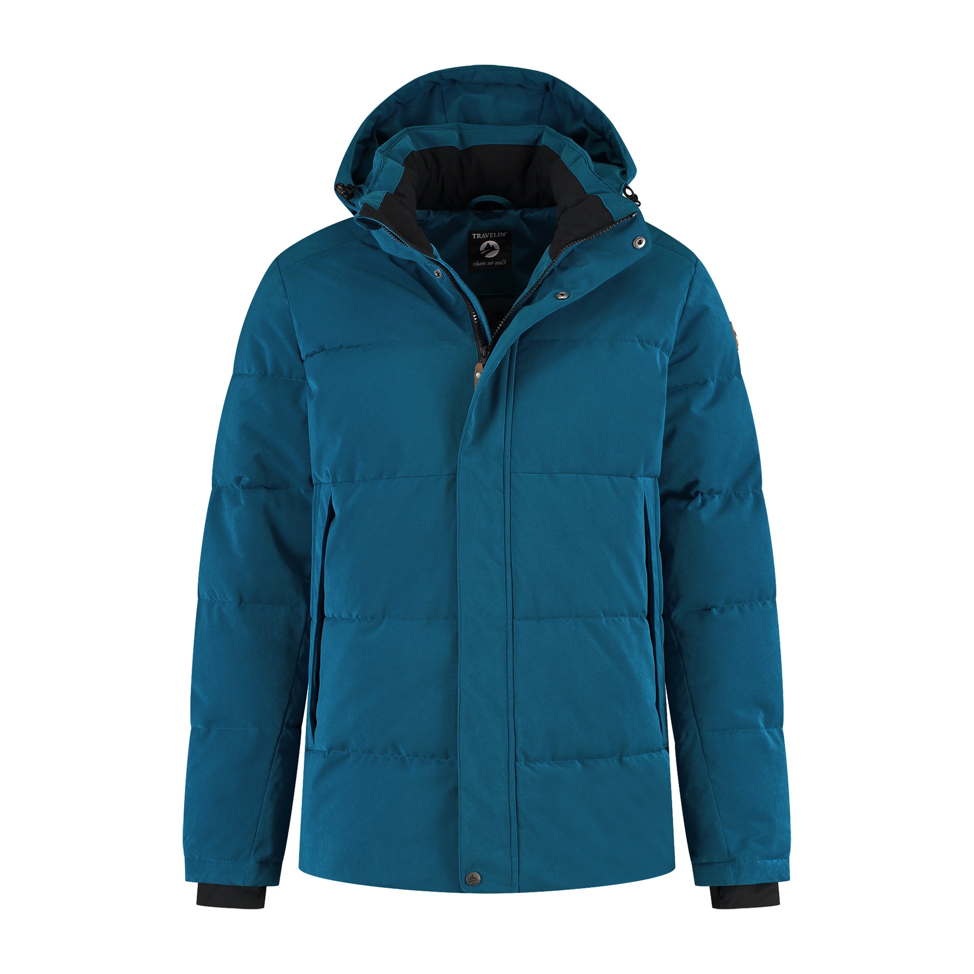 Sverger Men - Puffer jacket - Water-resistant - Blue F
