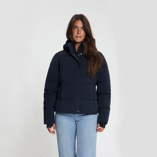 Agnes Women - Puffer Winter Jacket - Waterproof - Navy MV