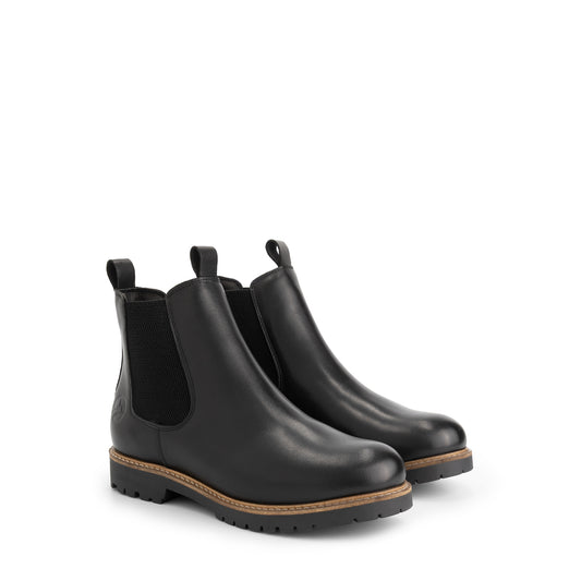 Agder Women - Chelsea boots - Leather - Black FRD