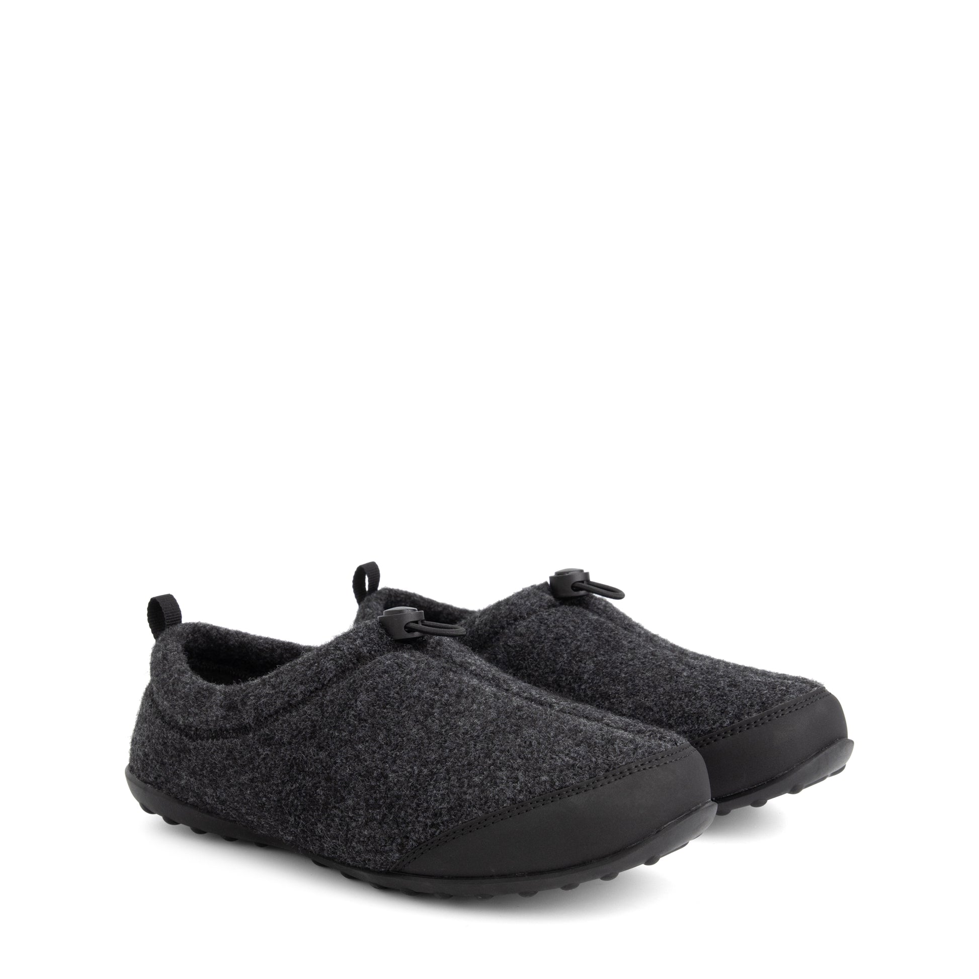 Back2Home Women - House slippers - Wool - Dark grey FRD