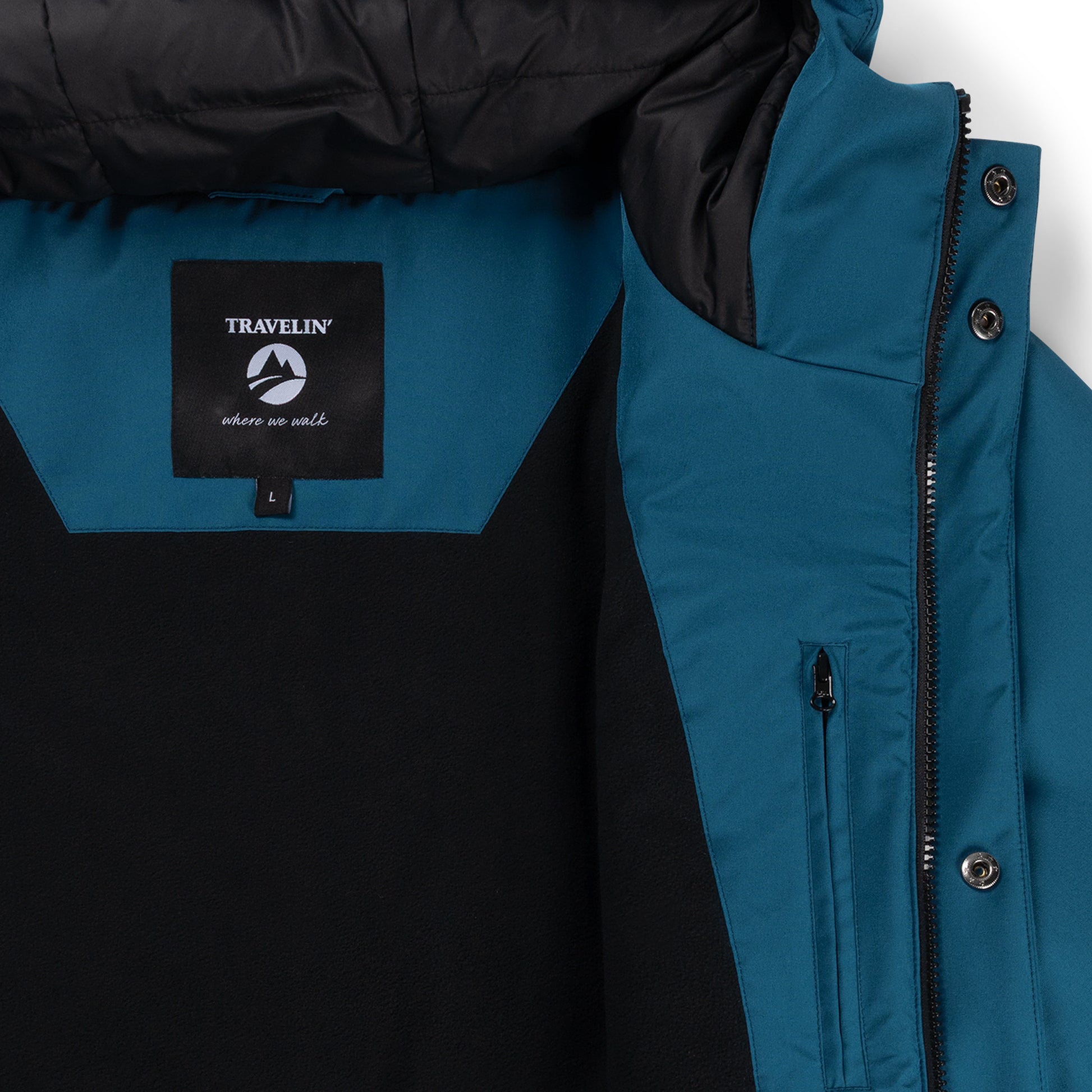 Enok Men - Softshell jacket - Padded - Blue DCI