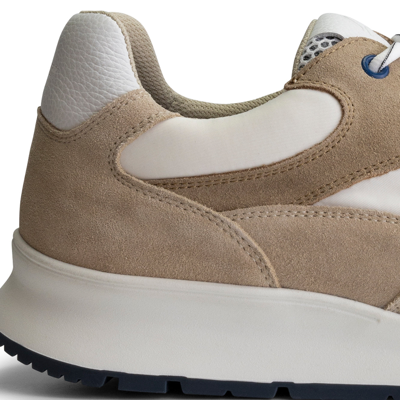 Ledbury Men - Sneakers - Leather and canvas - Sand DFH
