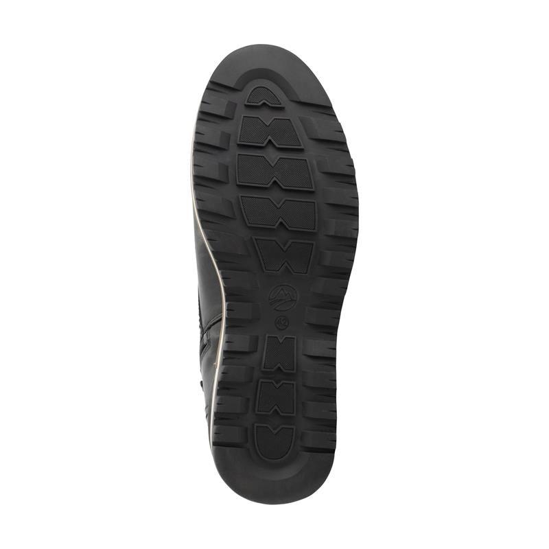 Lindved Men - Lace-up boots - Wool-lined - Black UNS