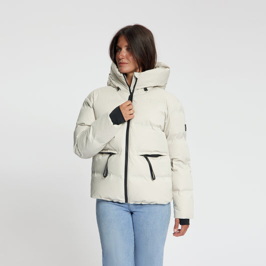 Oliv Women - Puffer Winter Jacket - Waterproof - Sand MV