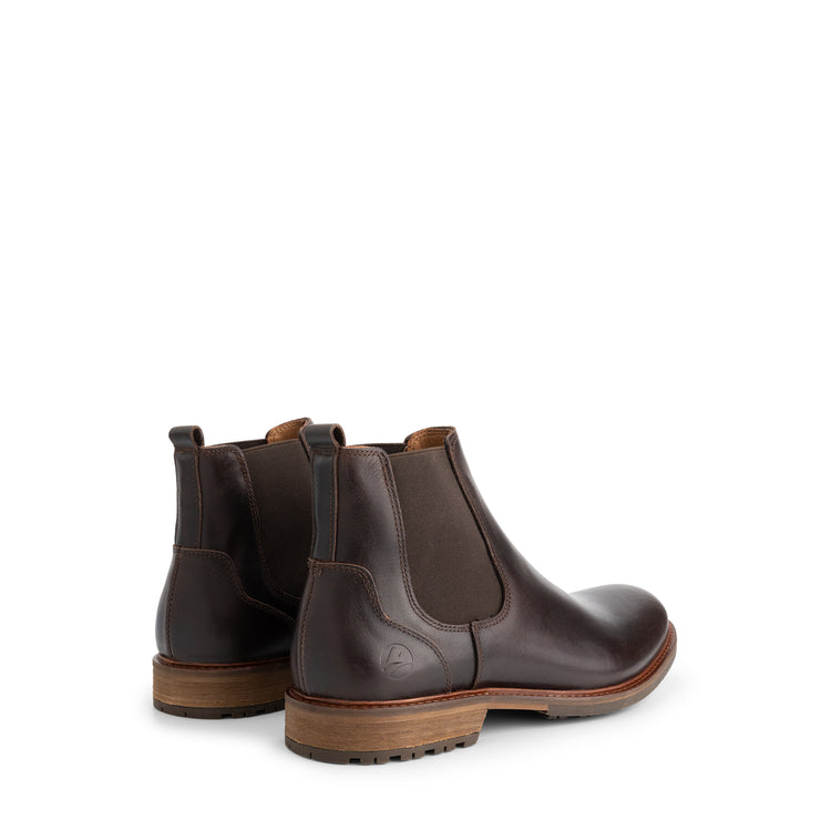 Winslow Men - Chelsea boots - Leather - Dark brown BD