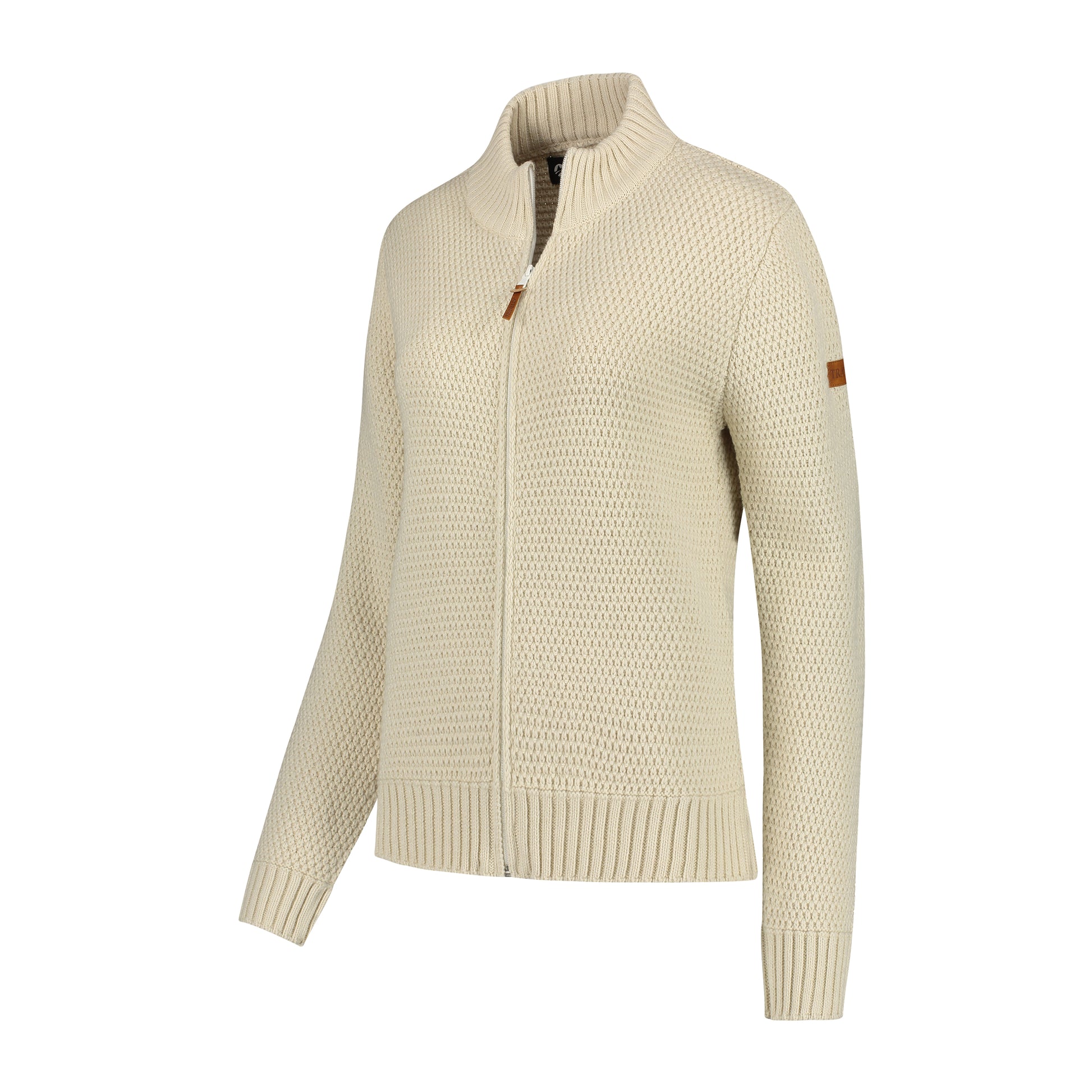 Kemi Women - Knitted Cardigan - Ecru FL