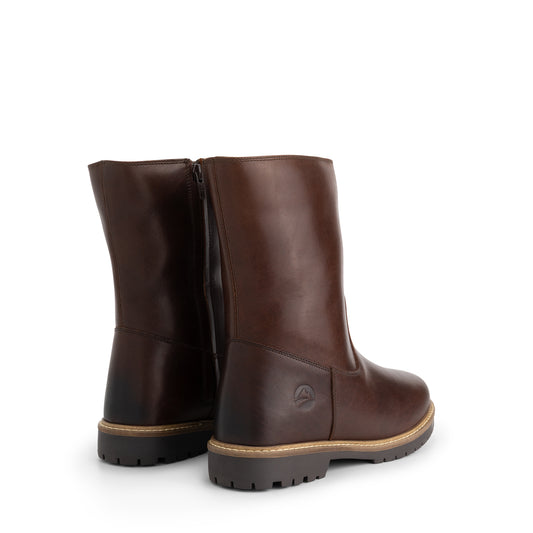 Nexo Women - Boots - Wool-lined - Dark Brown BD