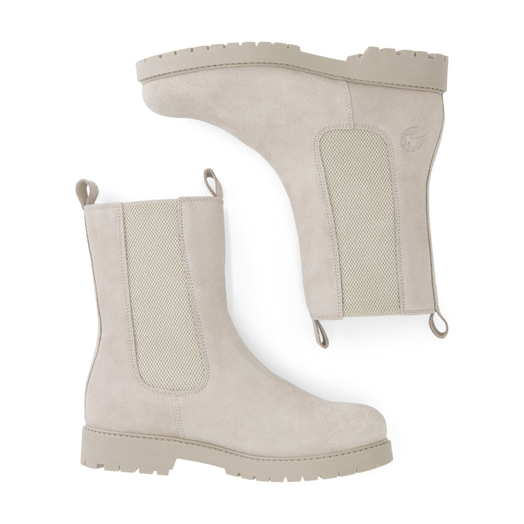 Glomma - High chelsea boots - Women - Grey UPD