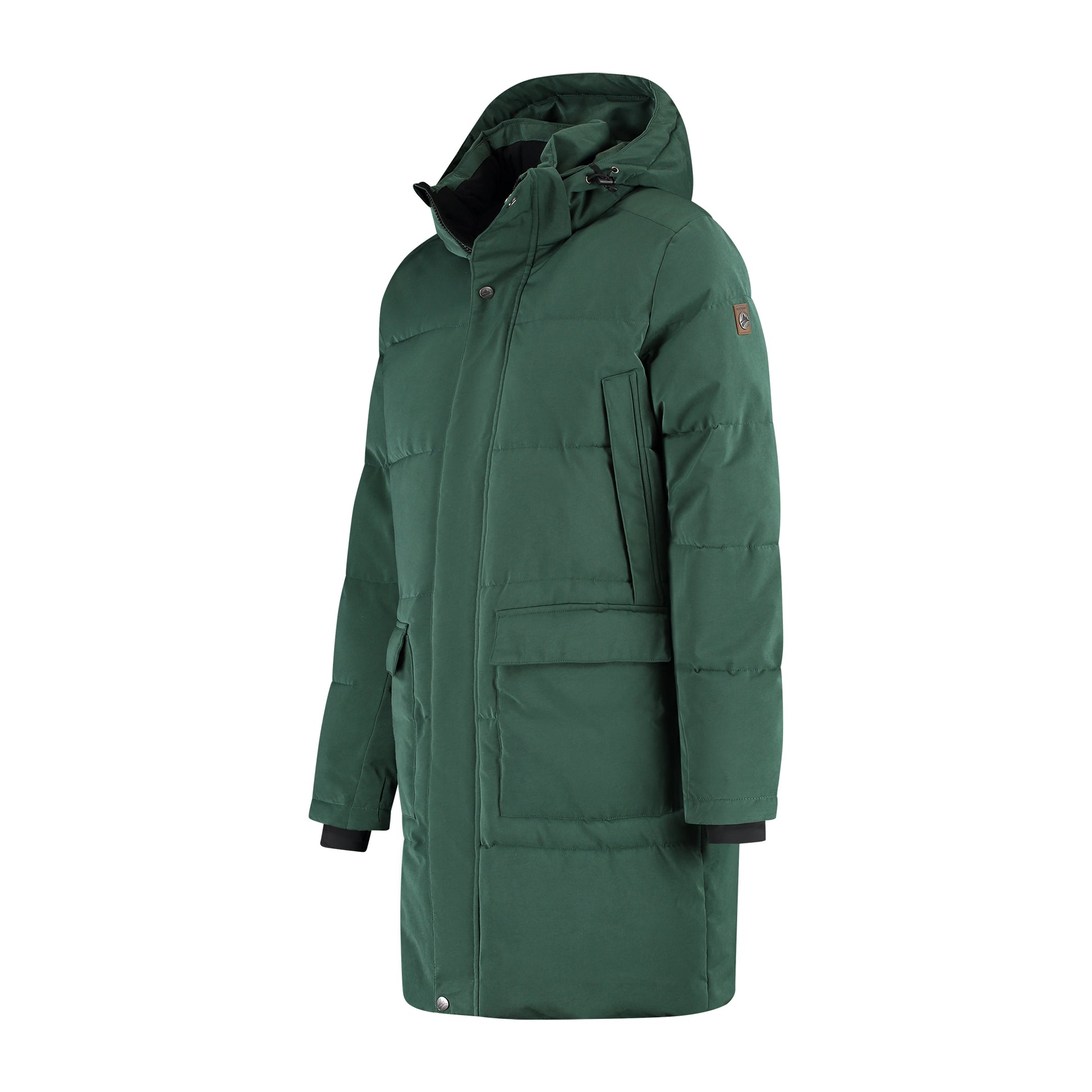 Ladan Men - Puffer jacket - Water-resistant - Dark green FL