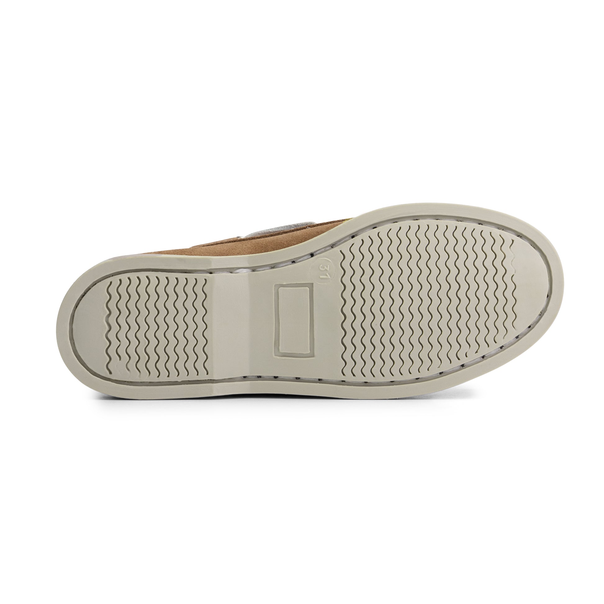 Foss Kids - Boat shoes - Suede - Light brown UNS