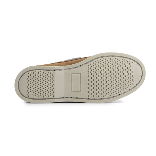 Foss Kids - Boat shoes - Suede - Light brown UNS