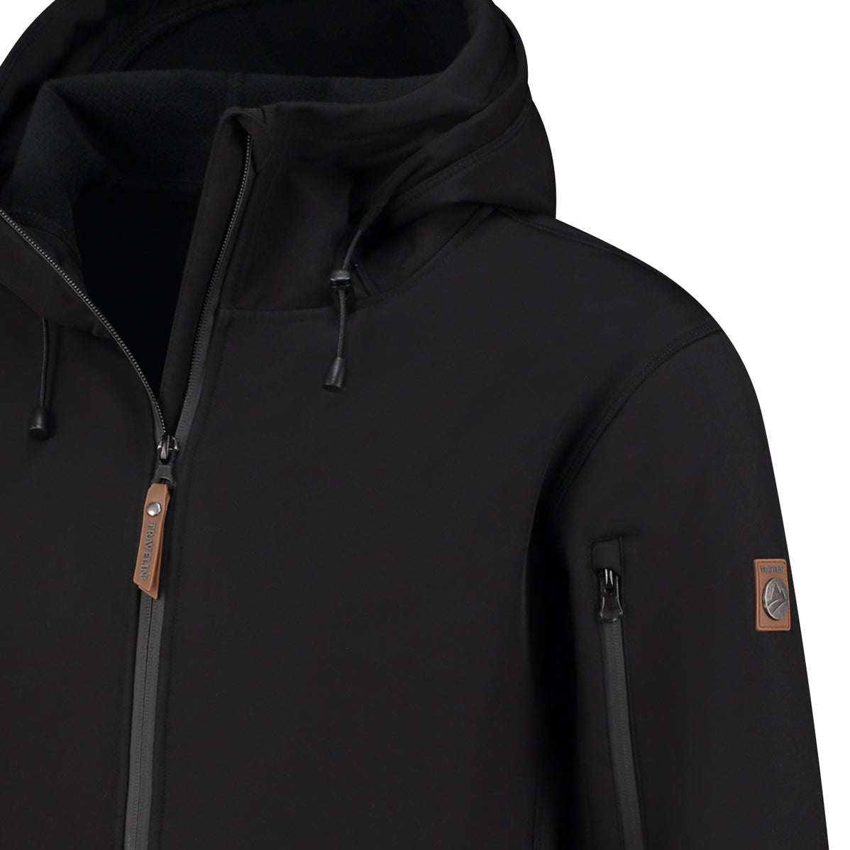 Sverre Men - Softshell jacket - Waterproof - Black DCB