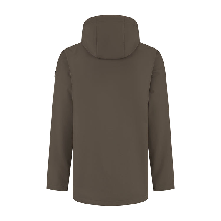 Njal Men - Softshell Jacket - Waterproof - Dark Brown B