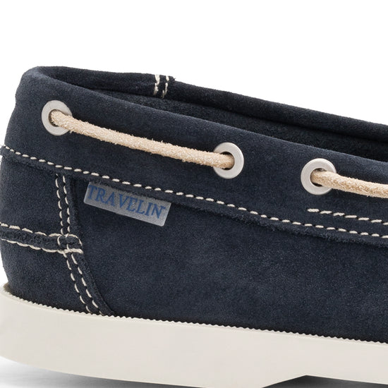 Penzance Men - Boat shoes - Suede - Navy DFH
