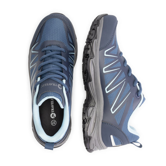 Nysted Women - Low hiking shoes - Waterproof - Blue UPD