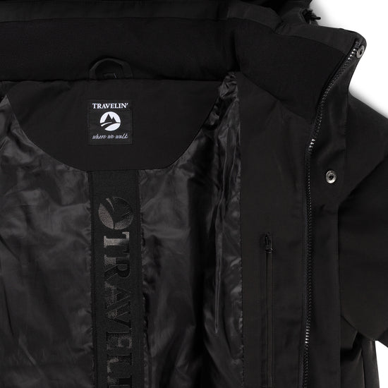 Ladan Men - Puffer jacket - Water-resistant - Black DCI