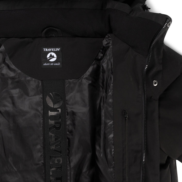 Ladan Men - Puffer jacket - Water-resistant - Black DCI