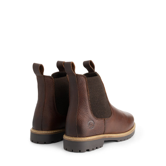 Romstad Women - Chelsea boots - Wool-lined - Dark brown BD