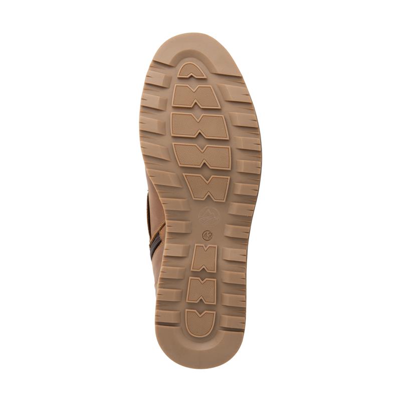 Sig Men - Lace-up boots - Wool-lined - Cognac UNS