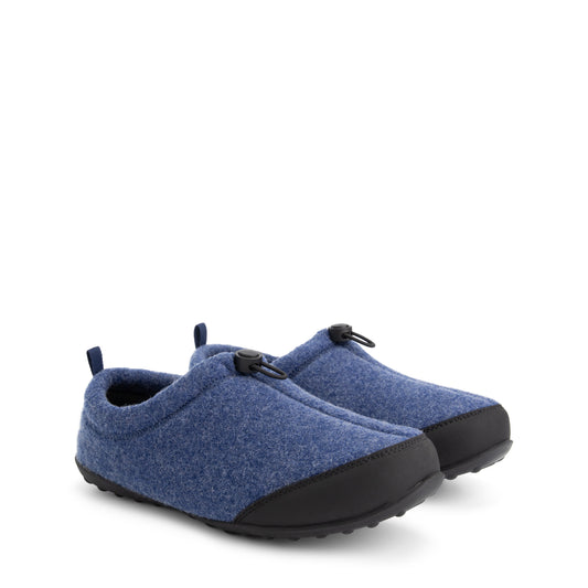 Back2Home Men - House slippers - Wool - Navy FRD