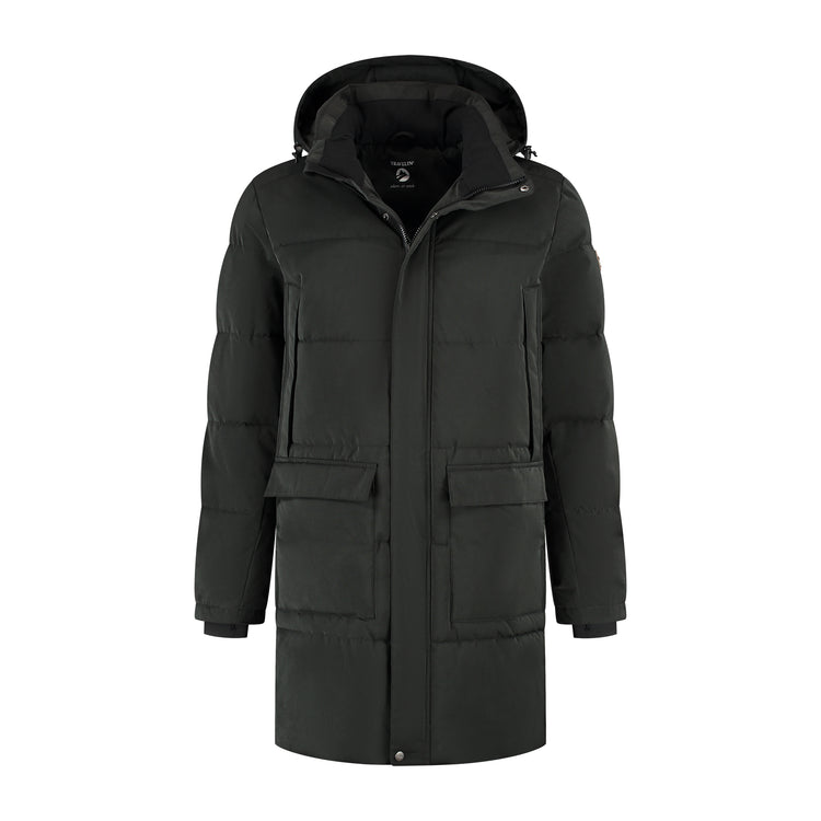 Ladan Men - Puffer jacket - Water-resistant - Black F
