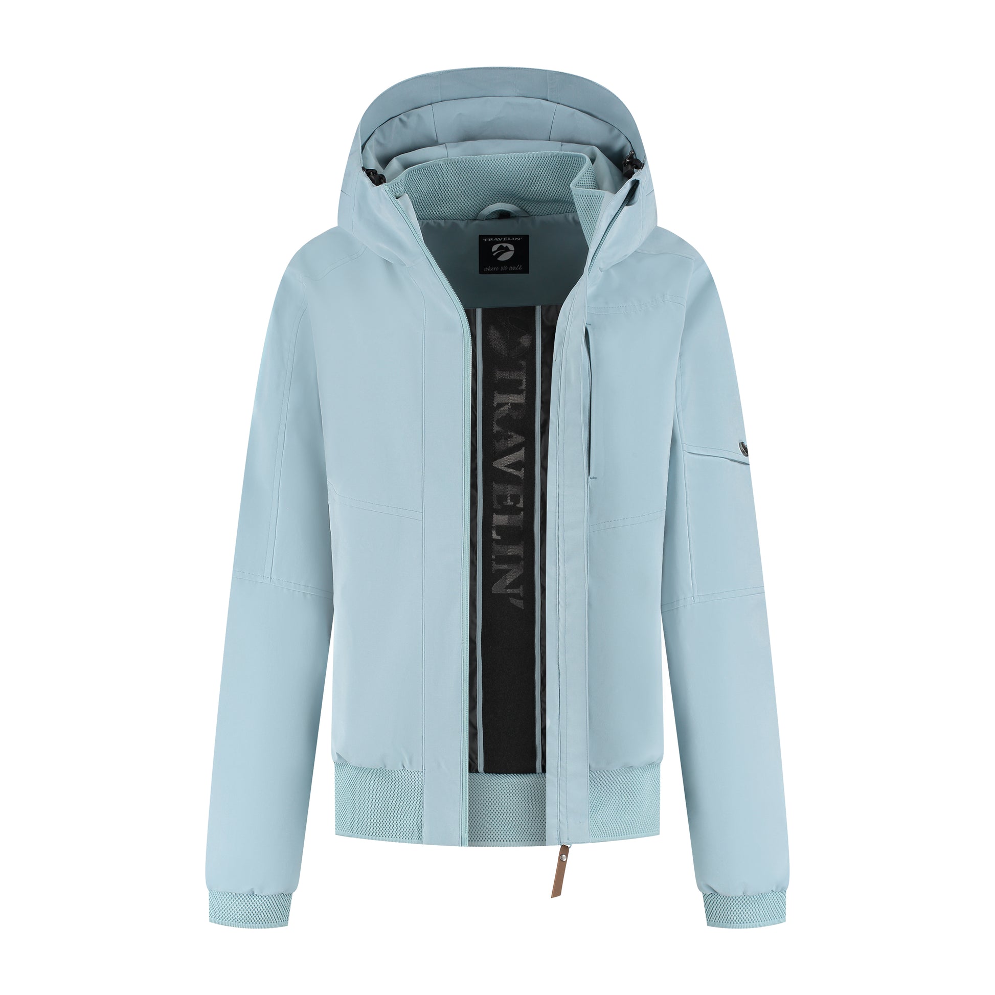 Katla Women - Hardshell jacket - Waterproof - Light blue CVO