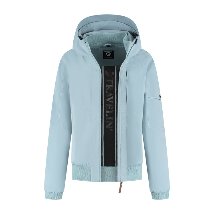 Katla Women - Hardshell jacket - Waterproof - Light blue CVO