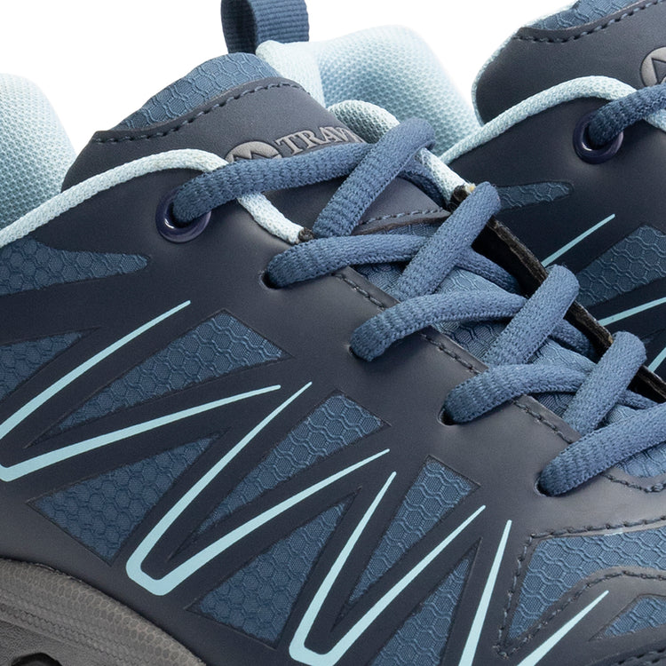 Nysted Women - Low hiking shoes - Waterproof - Blue DFW