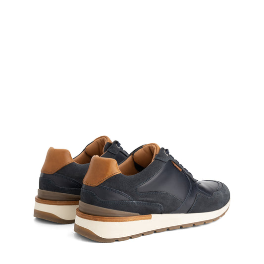 Dalton Men - Sneakers - Leather - Navy BD