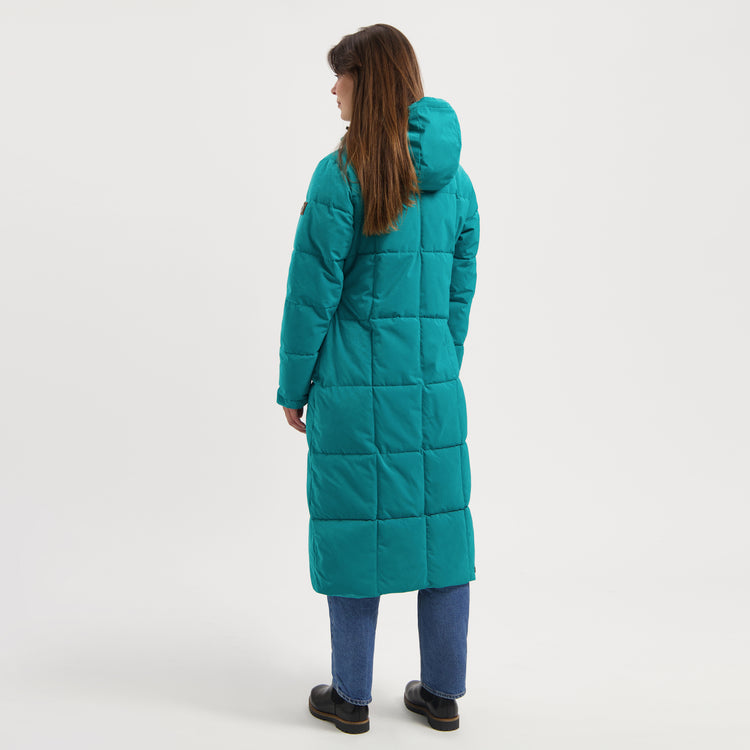 Franska Women - Puffer jacket - Water-resistant - Turquoise MV