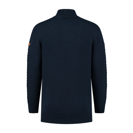 Falun Men - Knitted jumper - Navy B