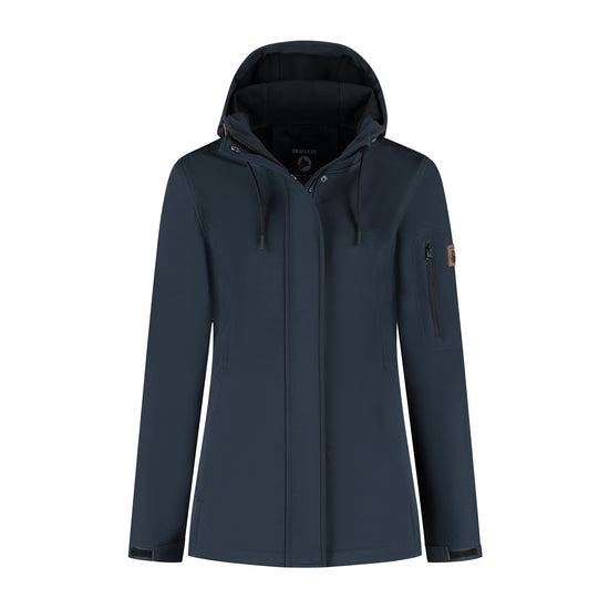 Malika - Waterproof softshell jacket - Women - Navy F