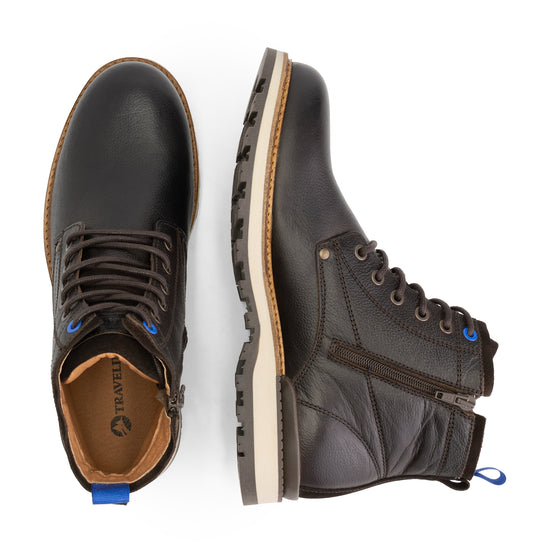 Malling Men - Lace-up boots - Leather - Brown UPD