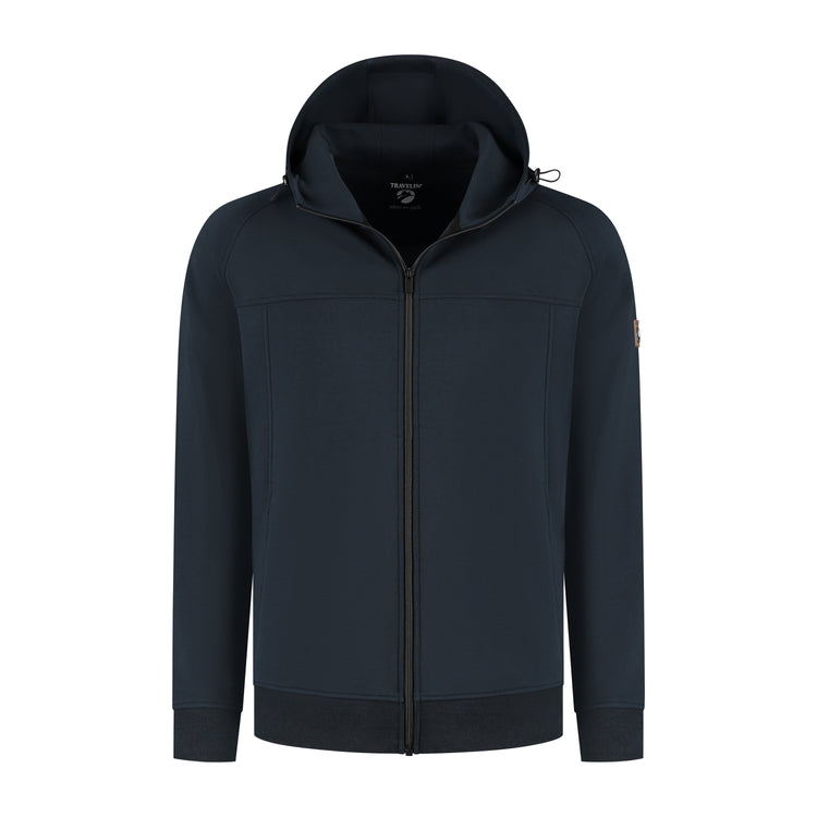 Soren Men - Outdoor cardigan - Sweater - Navy F