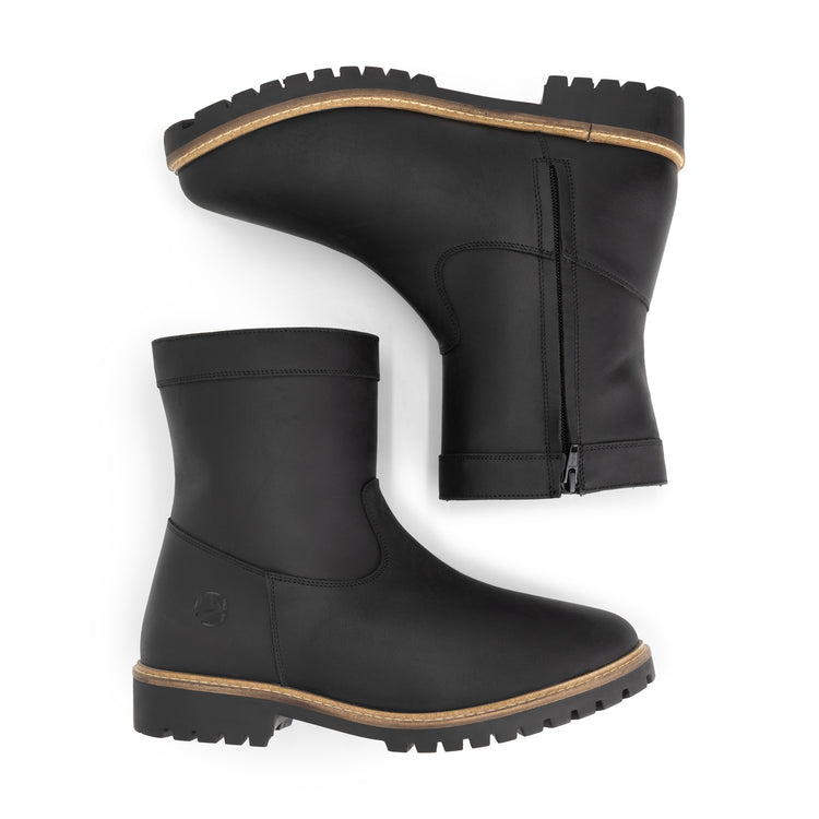 Osterby Men - Boots - Wool-Lined - Black UPD