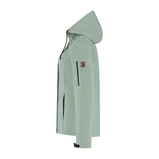 Malika - Waterproof softshell jacket - Women - Green L