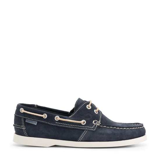 Penzance Men - Boat shoes - Suede - Navy R