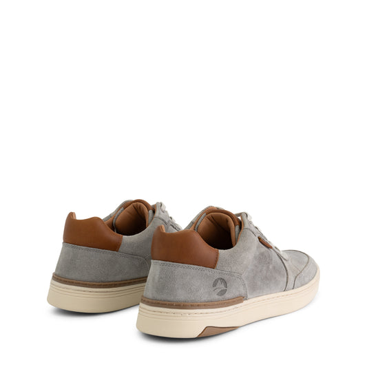 Burnham - Leather sneaker - Men - Grey BD