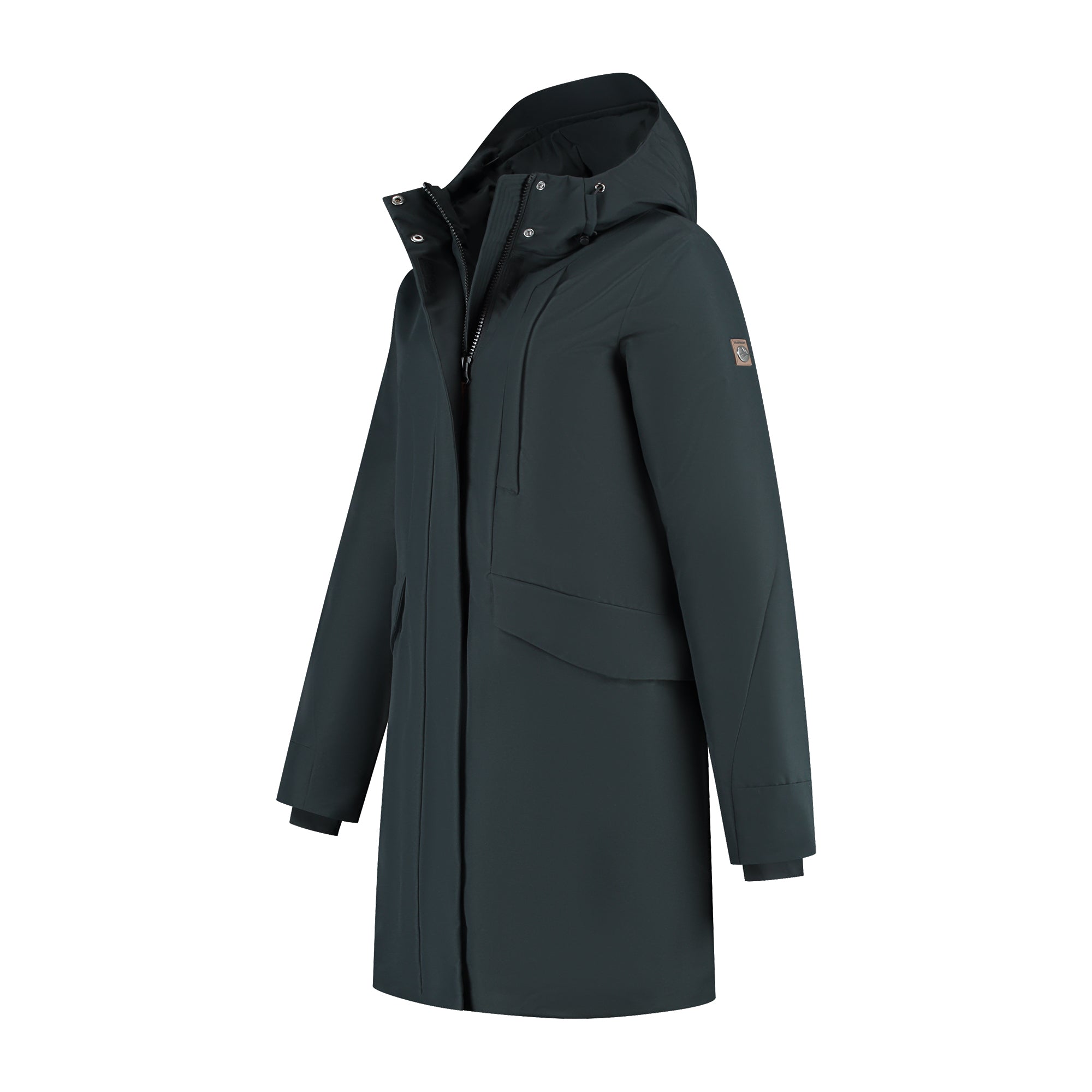 18884✨️タグ付き✨ブリーフィング WARM LOGO LINE PARKA Linea Black