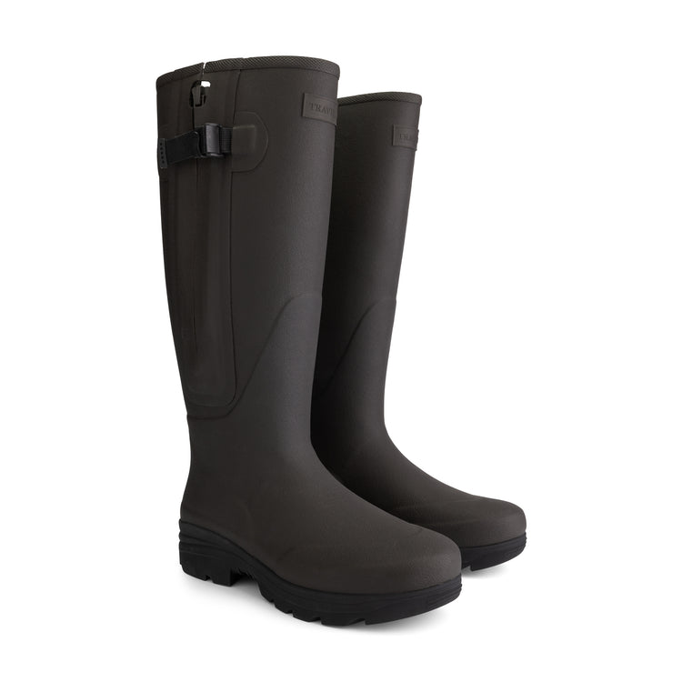 Glendale Women - Rubber boots - Thermo - Darkbrown FRD