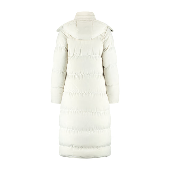 Unni Women - Puffer Winter Jacket - Corduroy - Off-White B